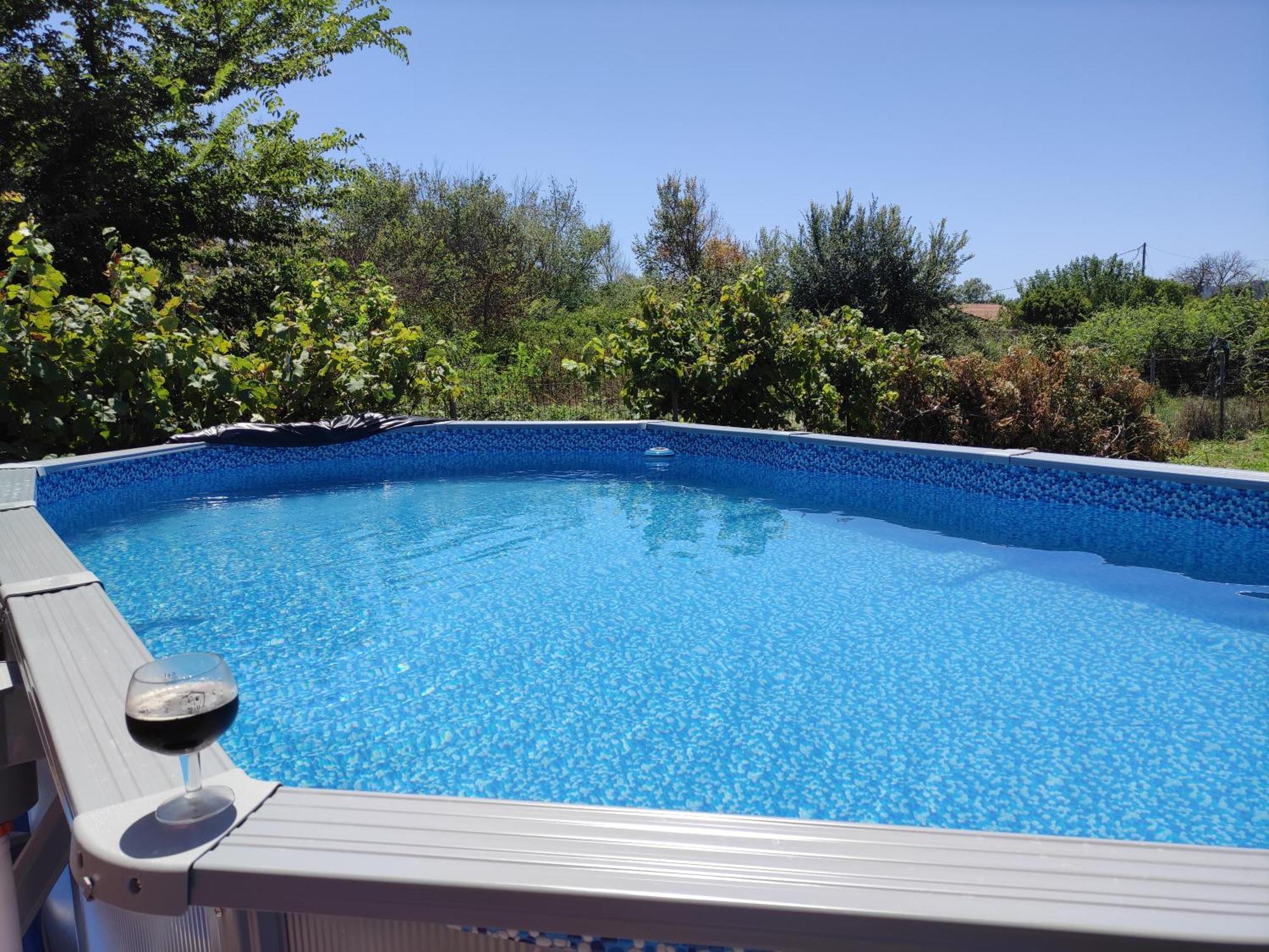 Beautiful Nearby Beach House With Garden, Private Pool And Large Yard Sidárion Buitenkant foto
